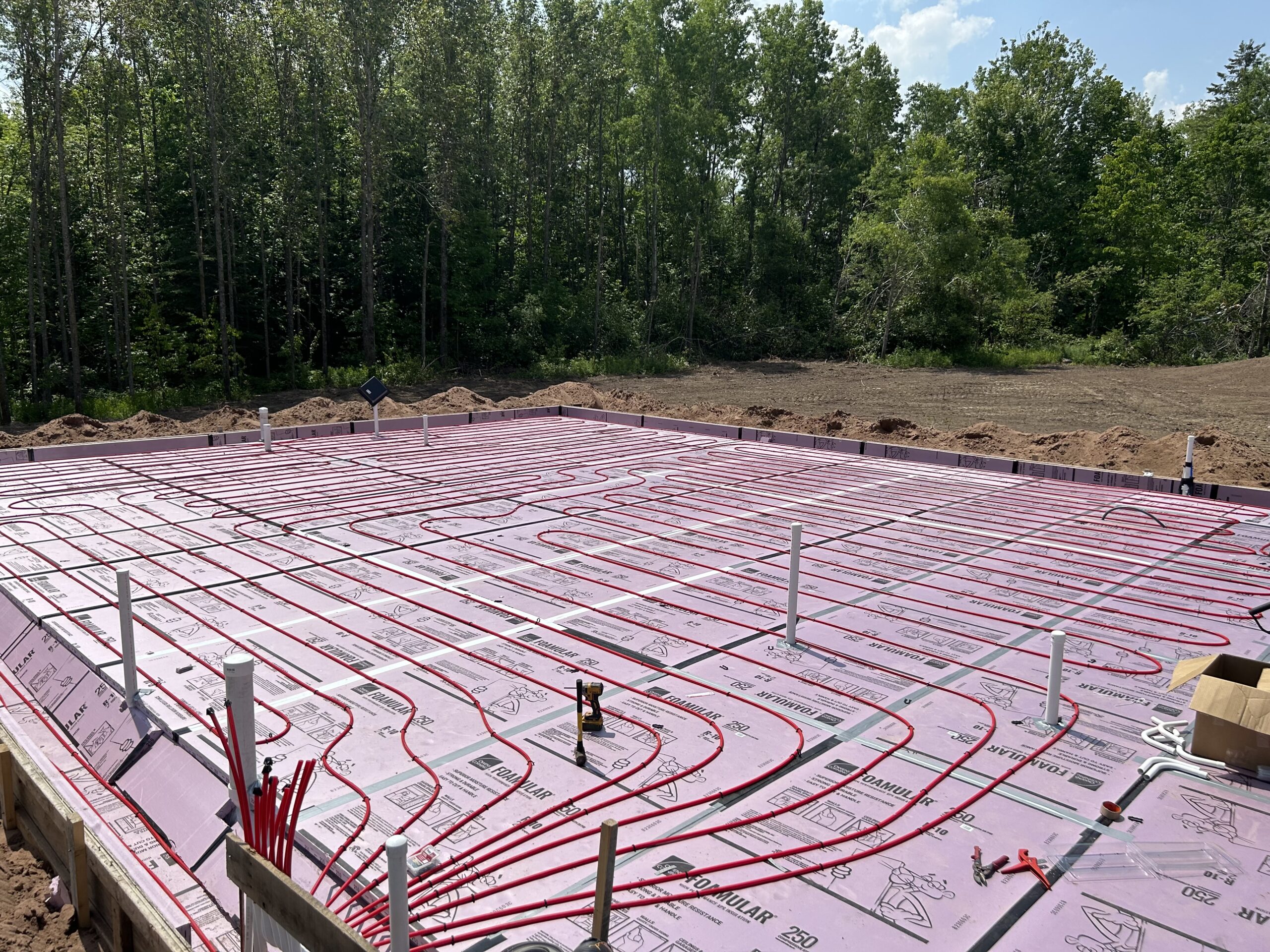 in floor heating